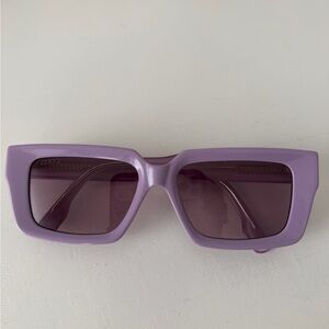 Purple Sunglasses Gucci